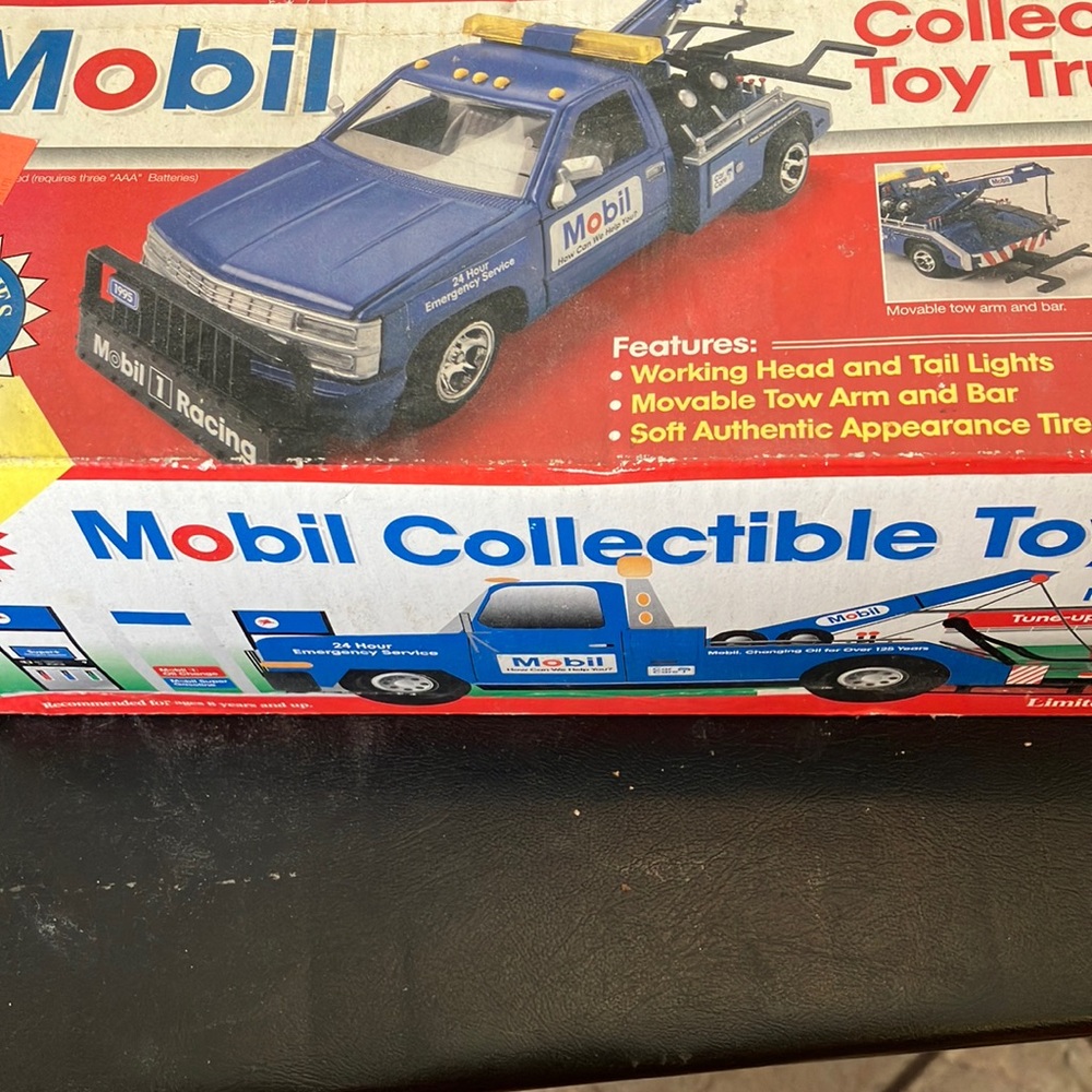 1995 Mobil collectible toy truck